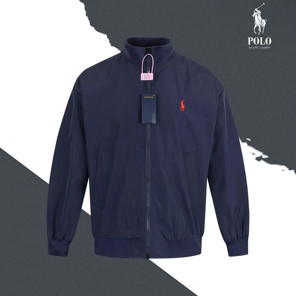 Polo Ralph Lauren Navy Polo Pony Jacket