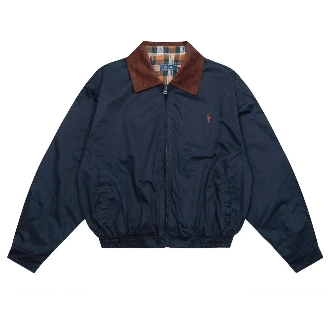 Polo Ralph Lauren Navy Corduroy Collar Jacket