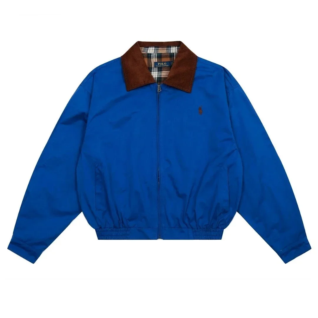Polo Ralph Lauren Blue Corduroy Collar Jacket