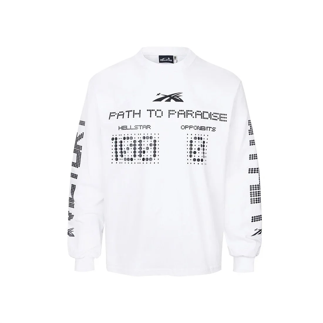 Hellstar Path to Paradise White Long Sleeve T-Shirt
