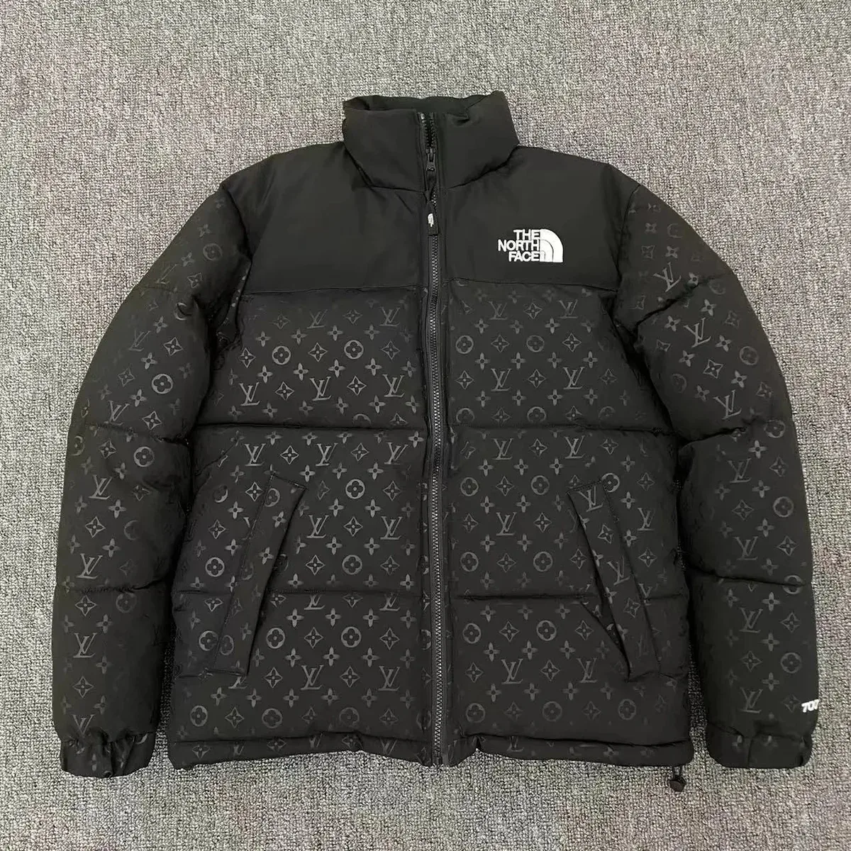 The North Face The North Face Nuptse Black Monogram Parka Black - 1