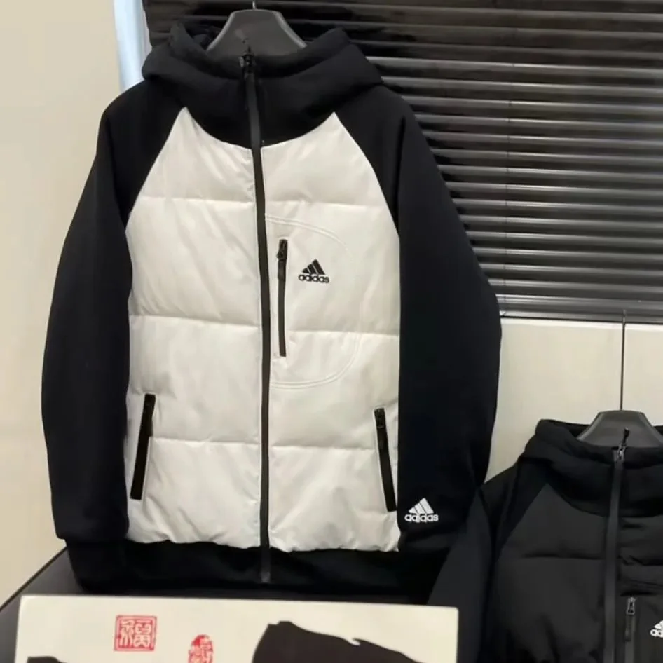 Adidas Classic Football White/Black Parka