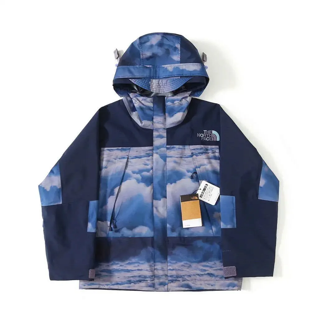 The North Face Expedition Swirl Cloud Print Parka