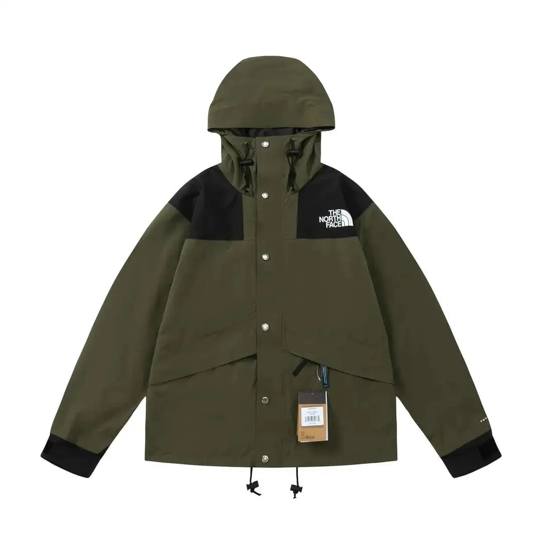 The North Face Nuptse Olive Green Parka