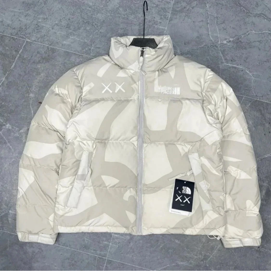 The North Face Nuptse Camo Jacket