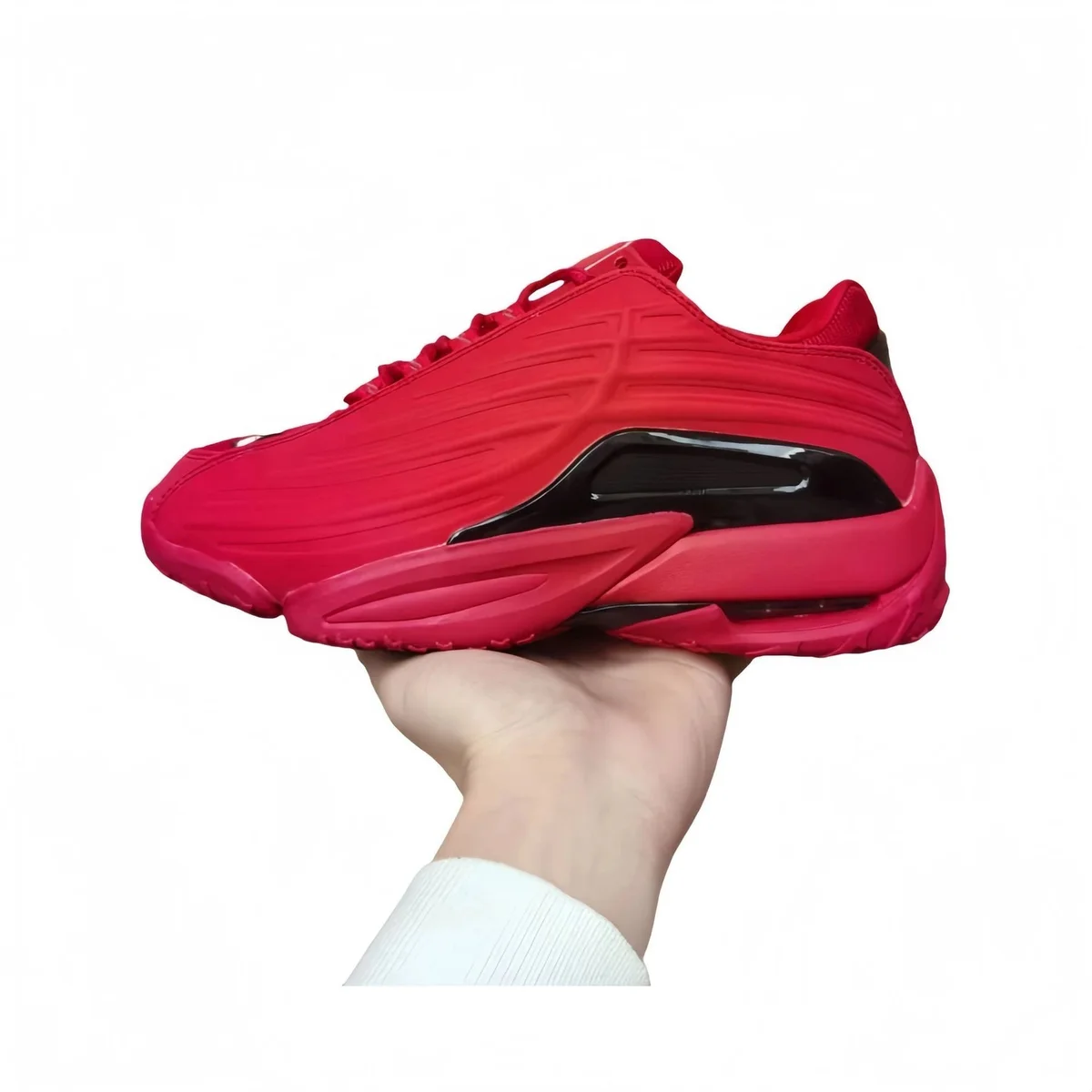 Other Unisex Red & Black Sneakers BB-002 Red - 1