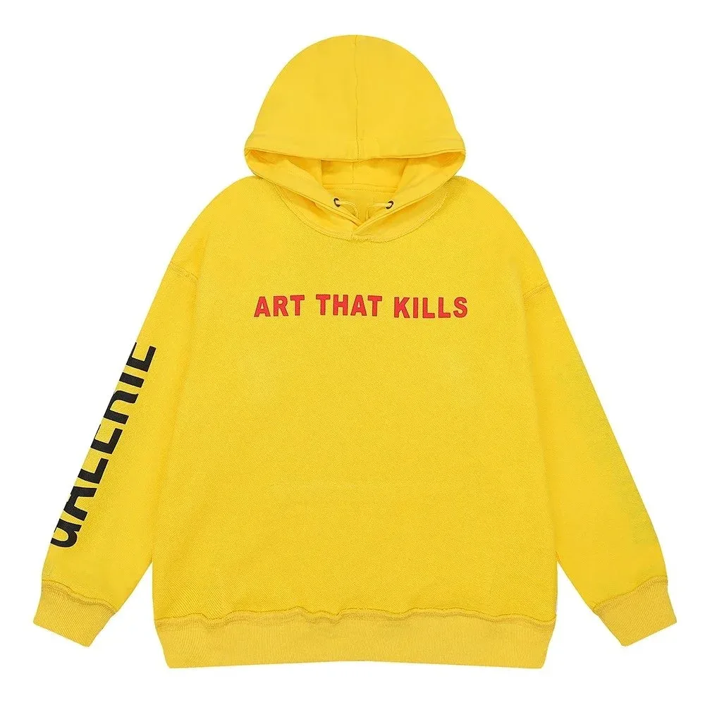 Gallery Dept. Art That Kills Yellow Hoodie