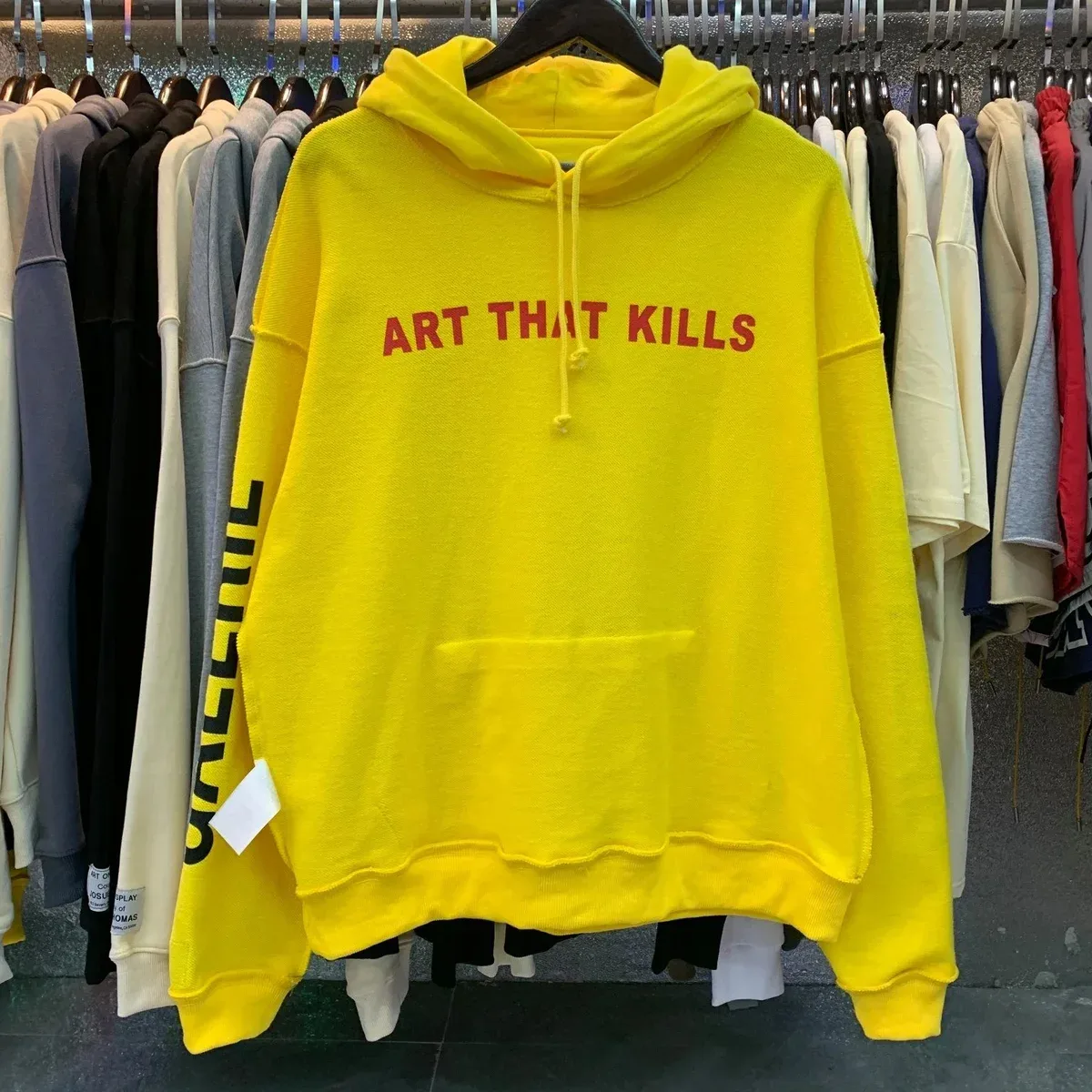 Gallery Dept. Art That Kills Yellow Hoodie