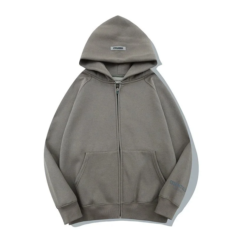 Fear of God Essentials Olive Hoodie Jacket