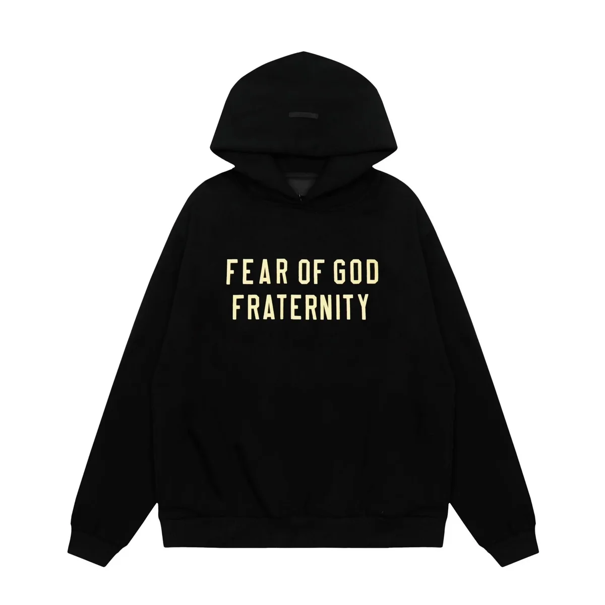 Fear of God Essentials Fraternity Black Hoodie