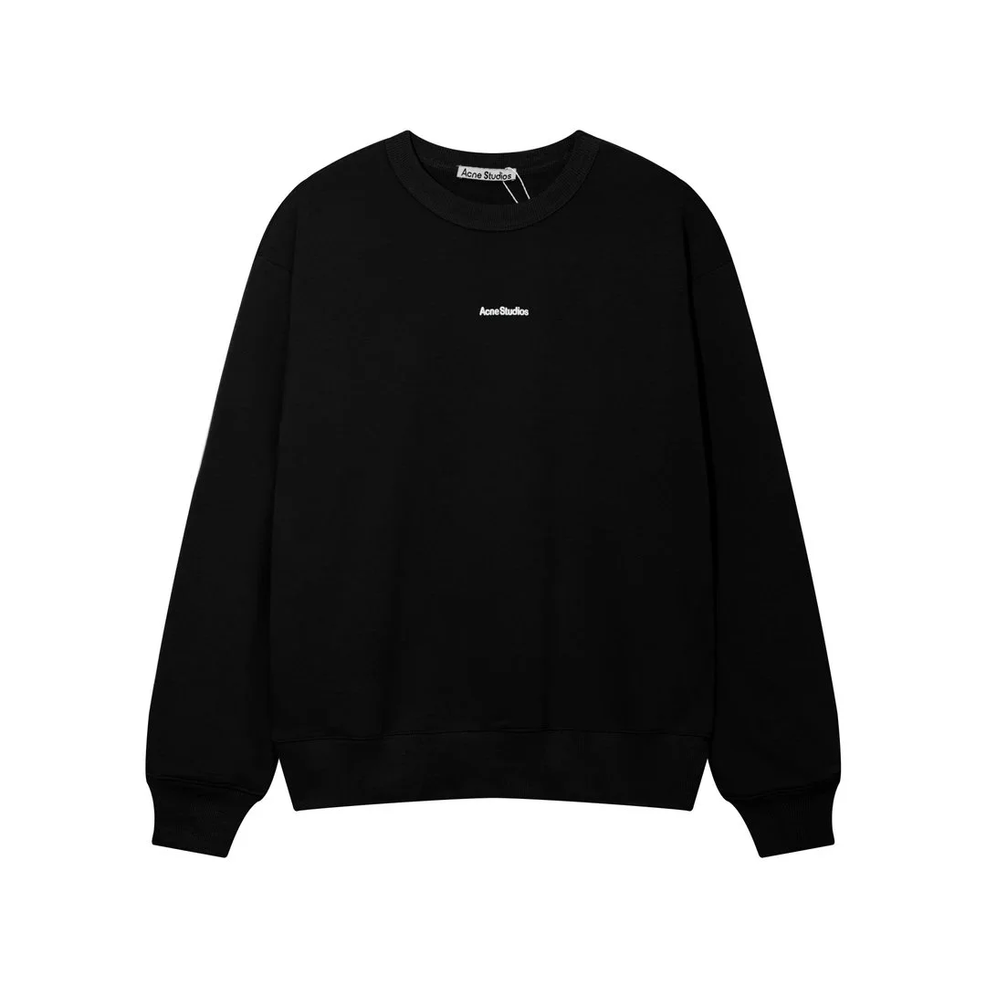 Acne Studios HBJ-008 Black Crewneck Sweatshirt
