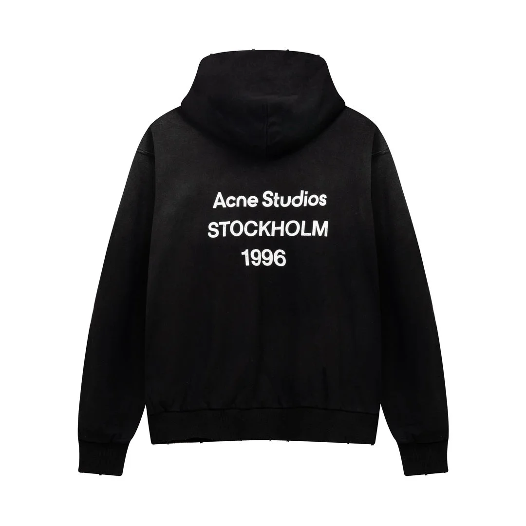 Acne Studios Black 'Stockholm 1996' Hoodie