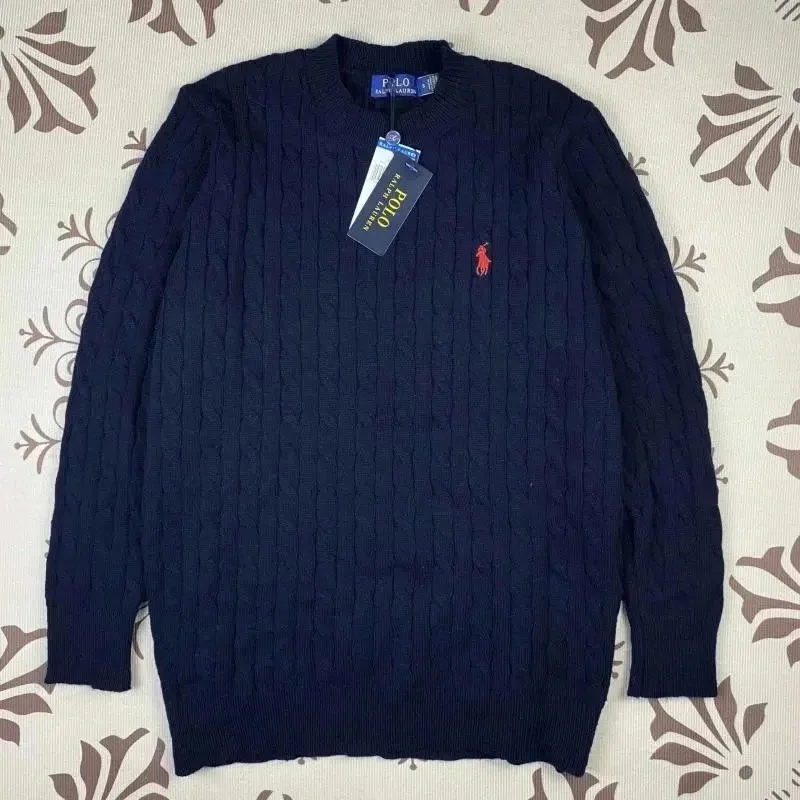 Polo Ralph Lauren Cable Knit Sweater A-2 Blue Men's
