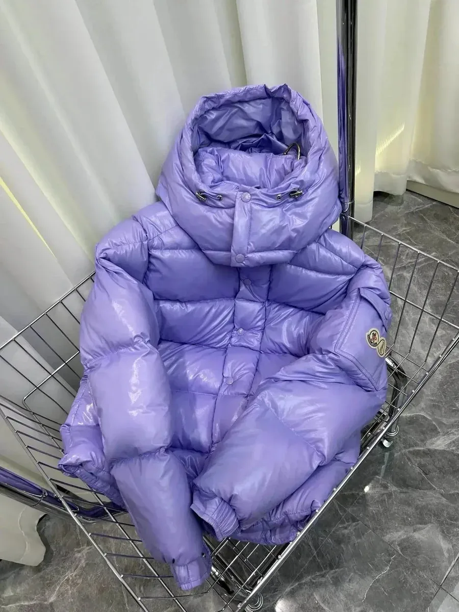 Moncler Maya Purple Puffer Jacket