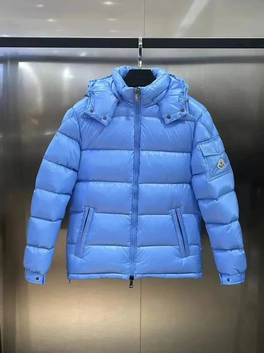 Moncler Sky Blue Parka Winter Jacket