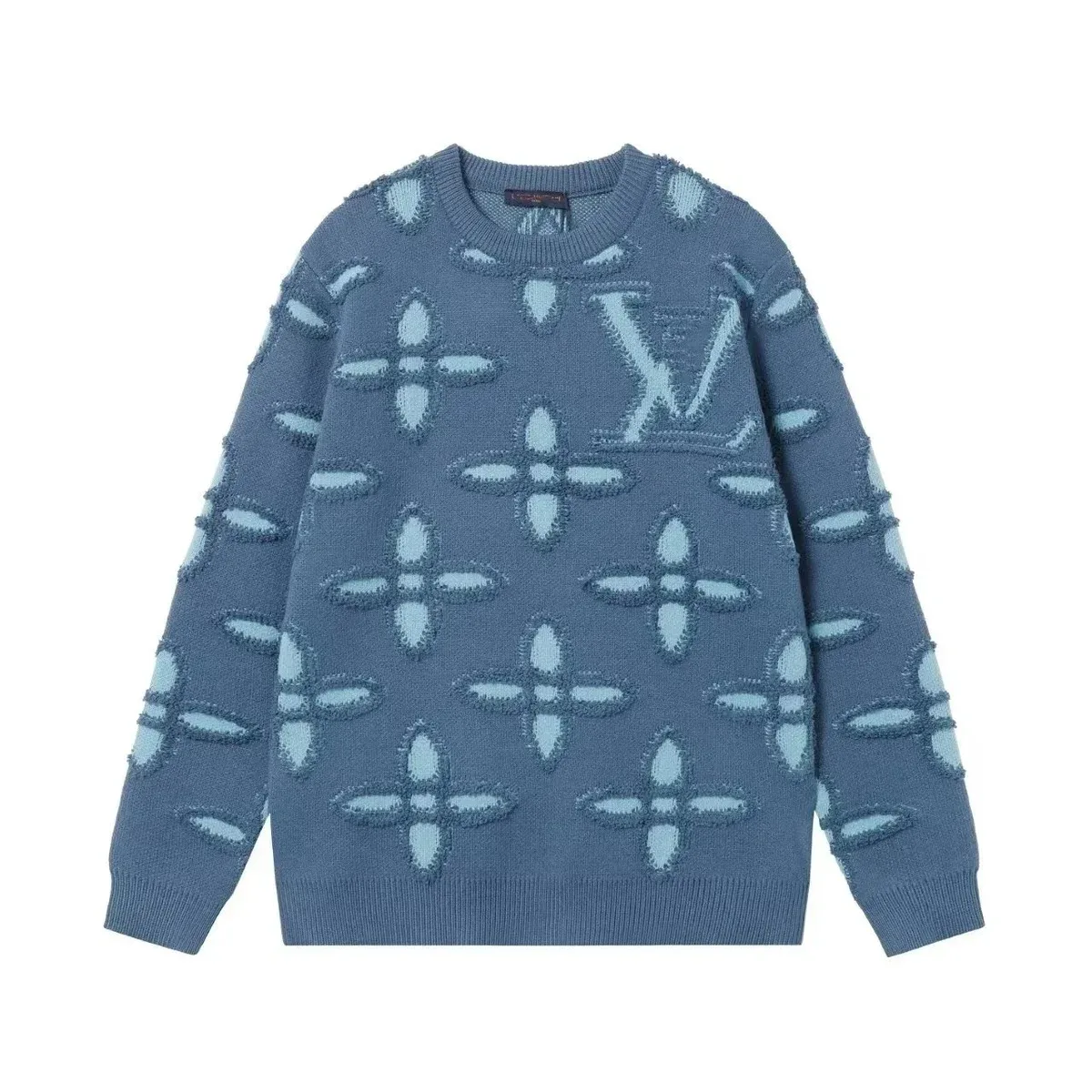 Louis Vuitton Monogram Crewneck Sweater Blue