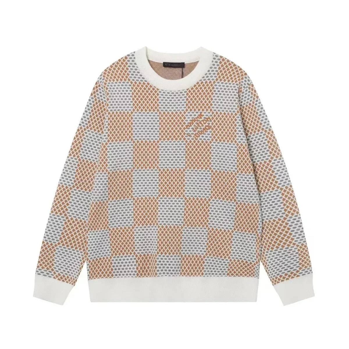 Louis Vuitton Tabi Checkered Sweater