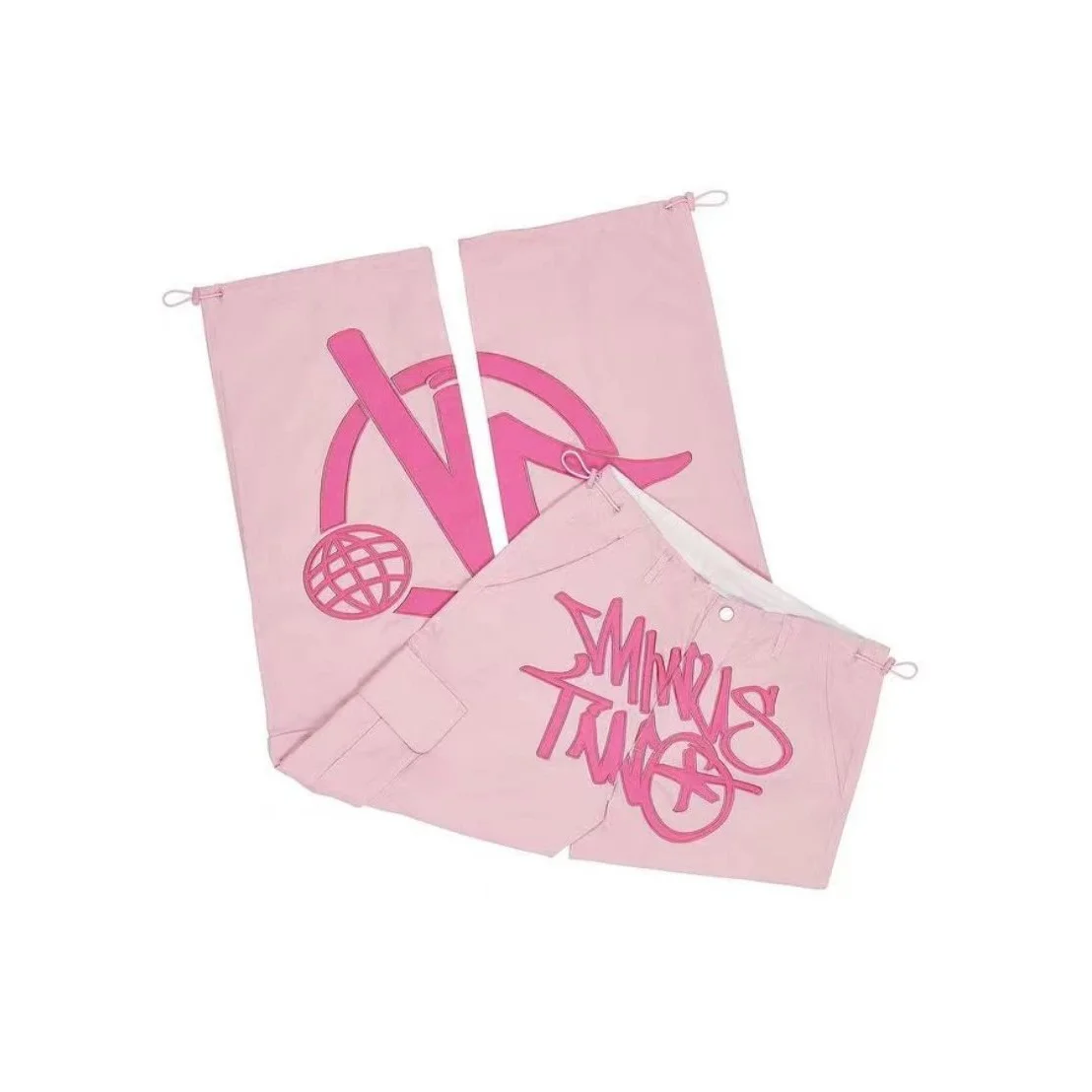 Pink Mindless Two Shorts