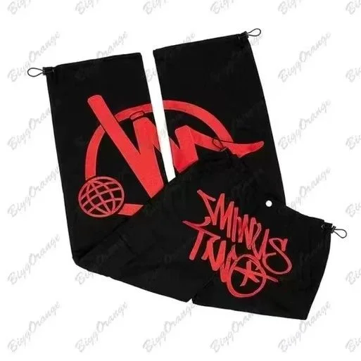 Smells Like Trunks Black Red Shorts