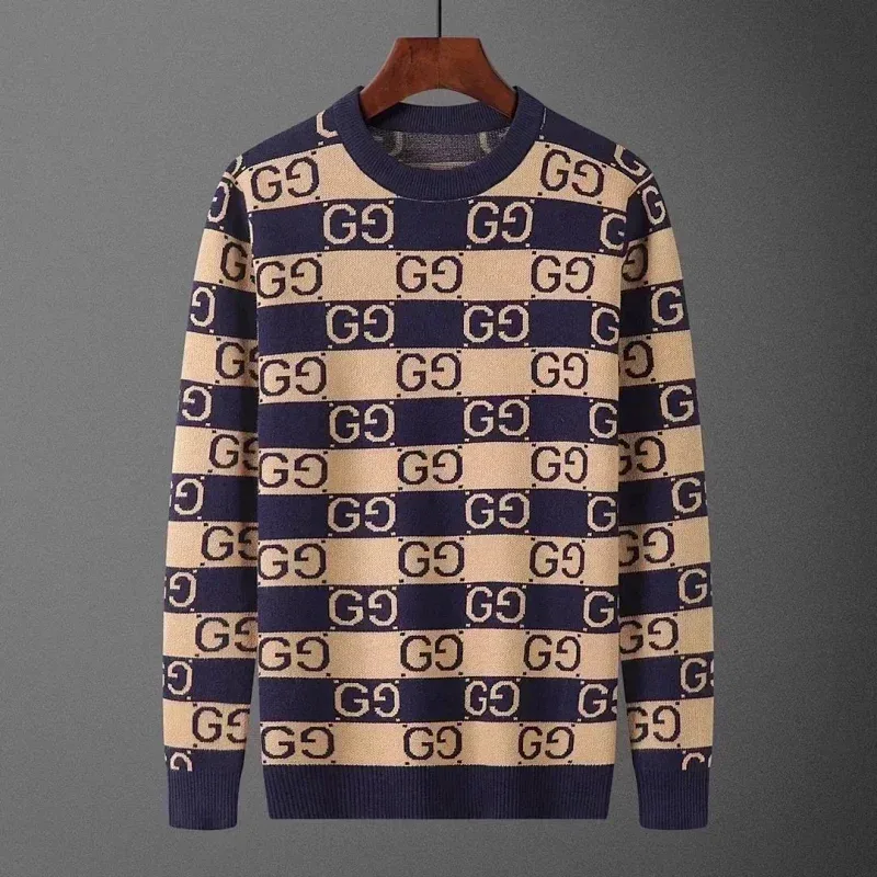 Gucci GG Supreme Beige/Navy Sweater