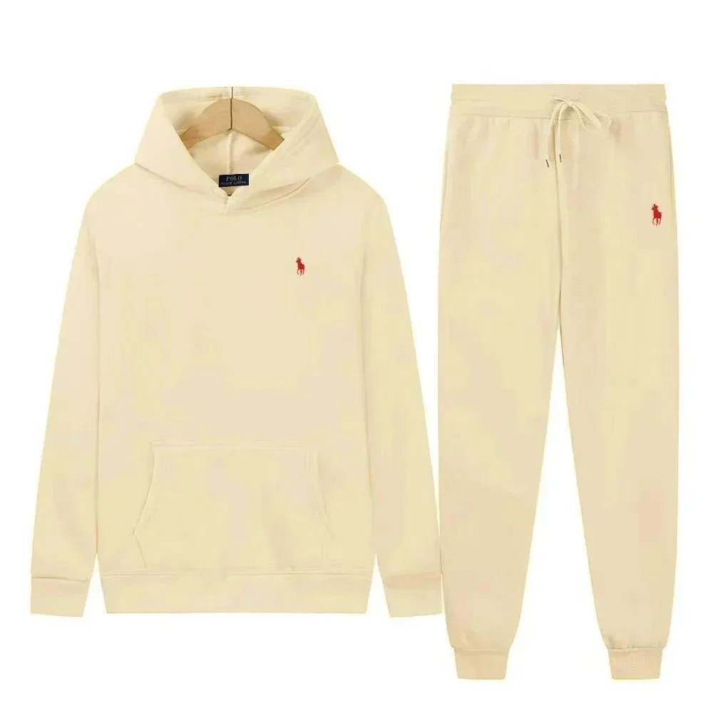 Polo Ralph Lauren Cream Big Pony Tracksuit