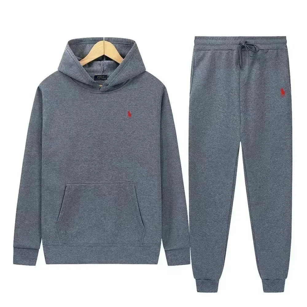 Polo Ralph Lauren Grey Hoodie & Jogger Set