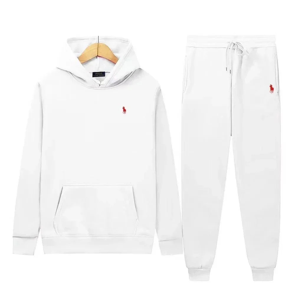 Polo Ralph Lauren Big Pony White Tracksuit Set