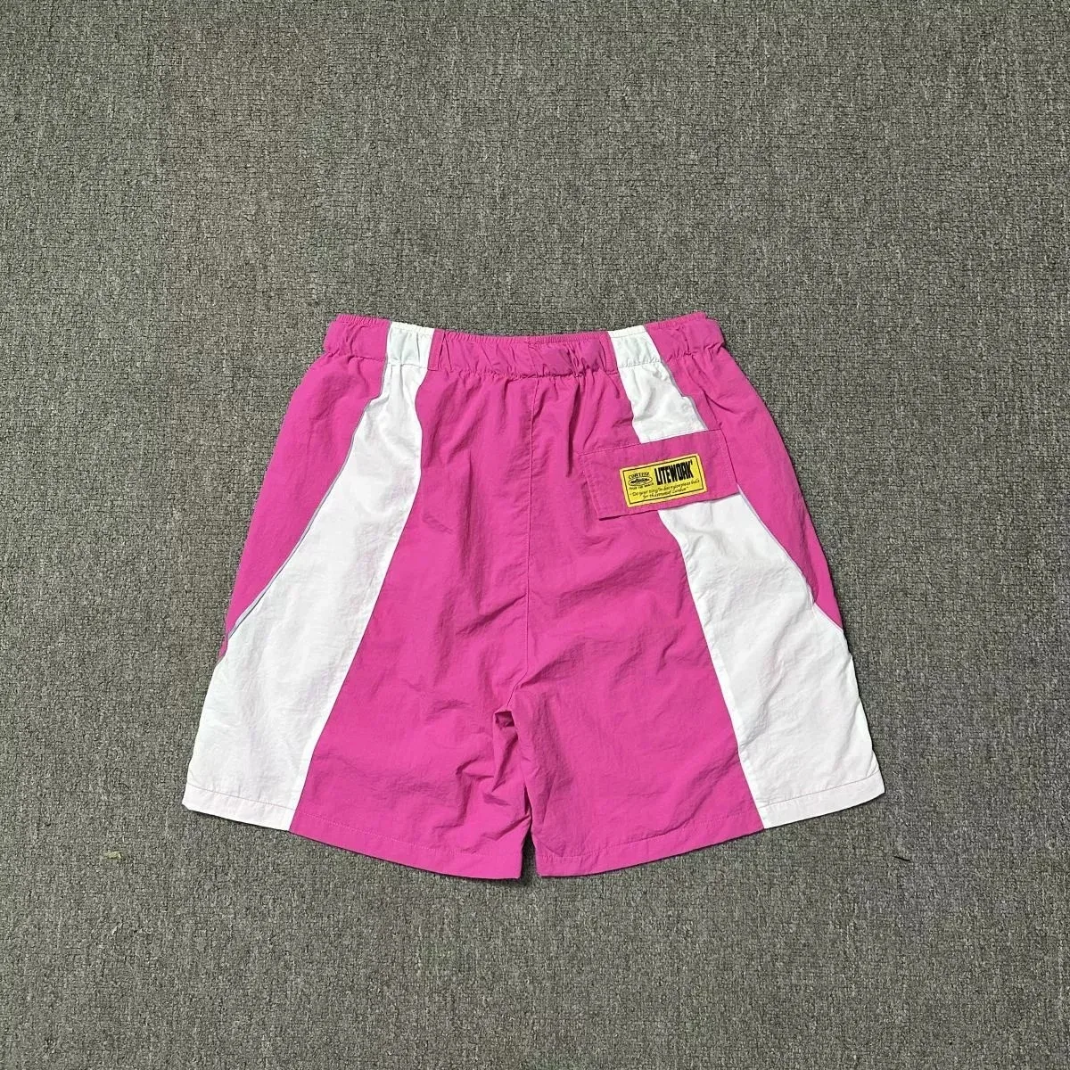 26粉白 Color Block Shorts
