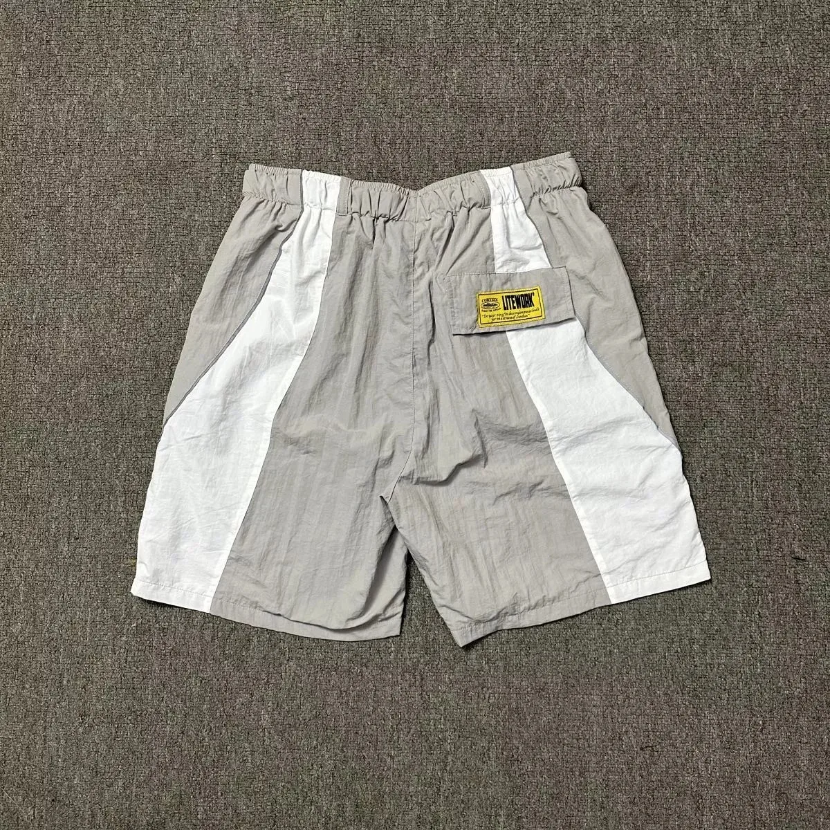 18灰白 Litework Panel Shorts