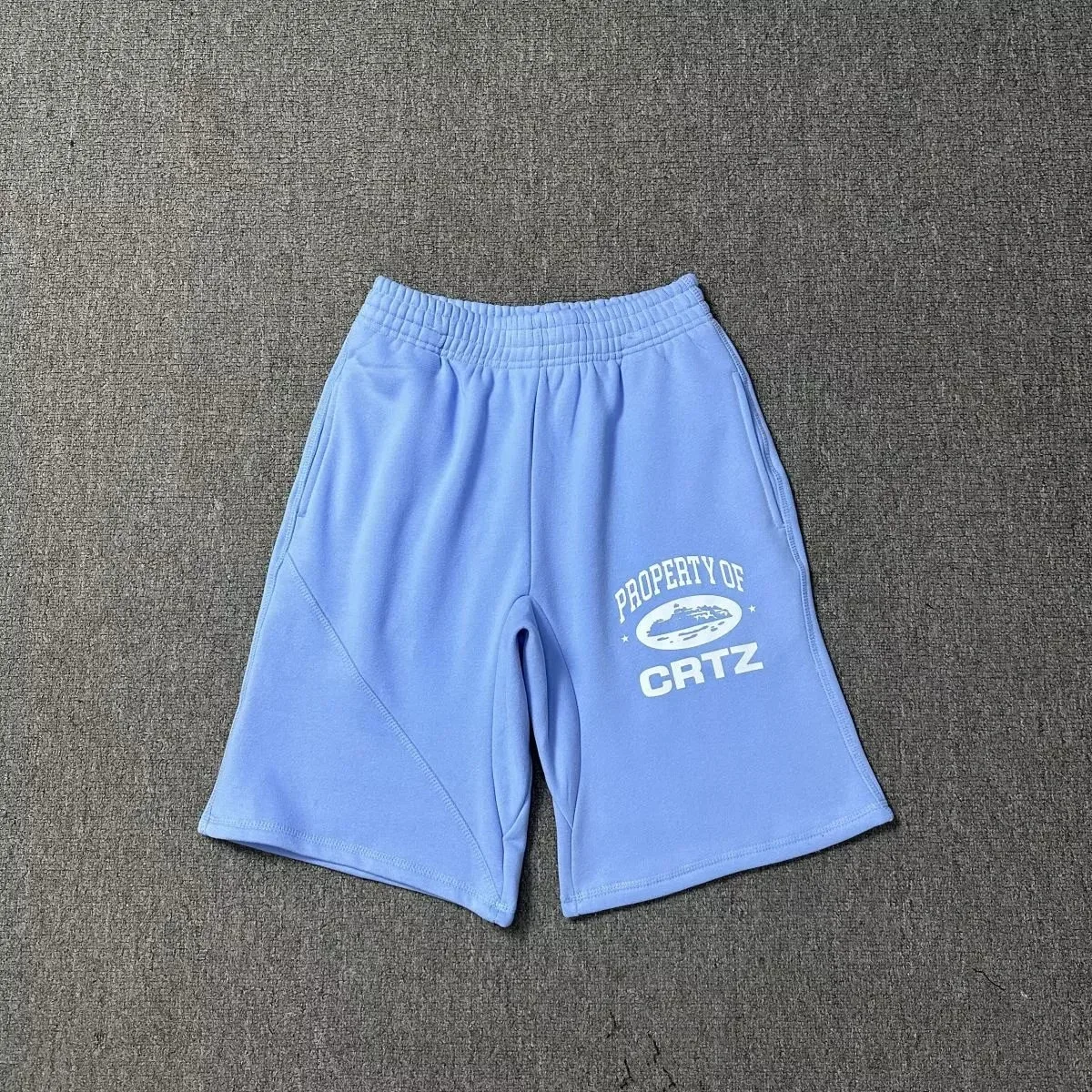 Corteiz Property of CRTZ Blue Shorts
