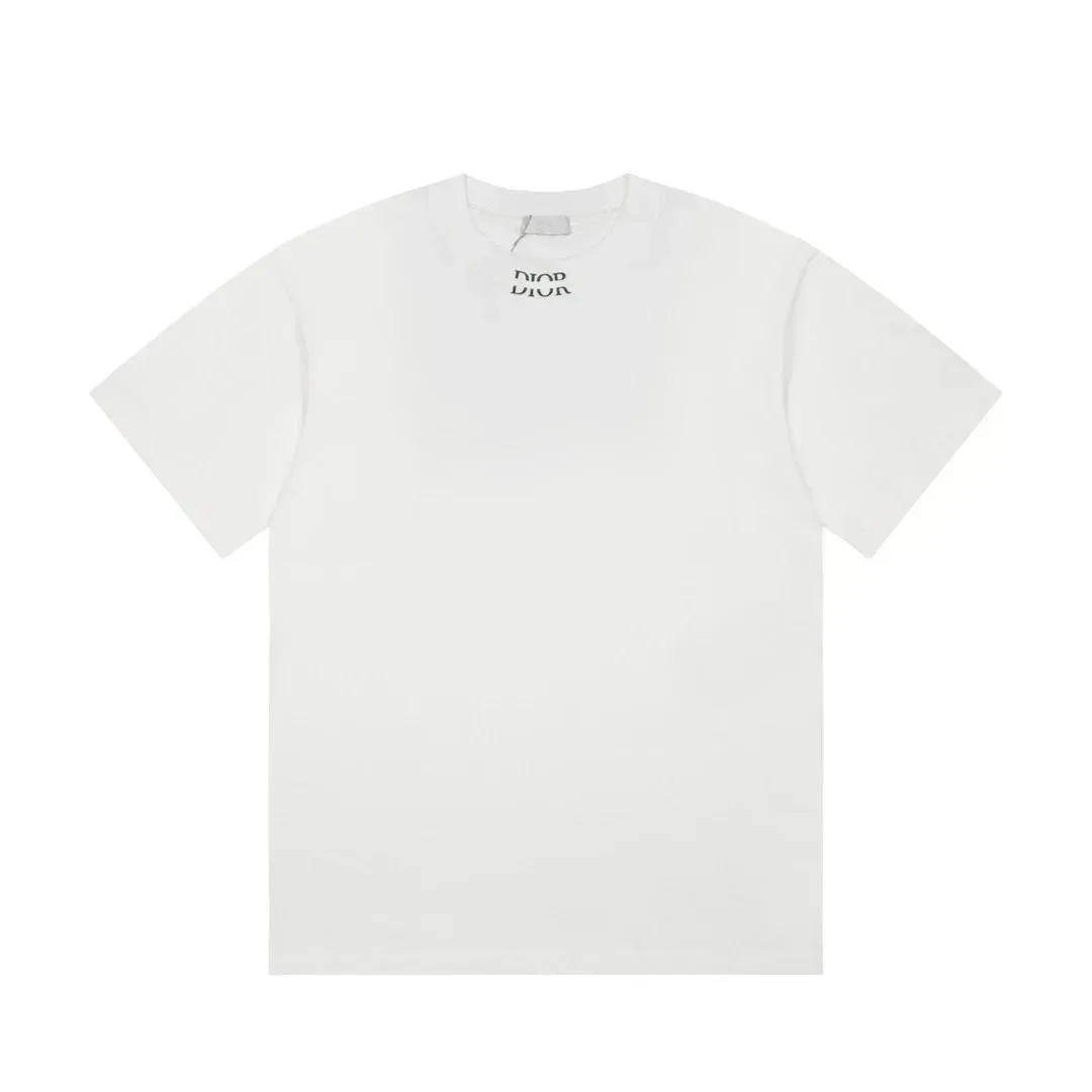 Dior White Dior Logo T-Shirt