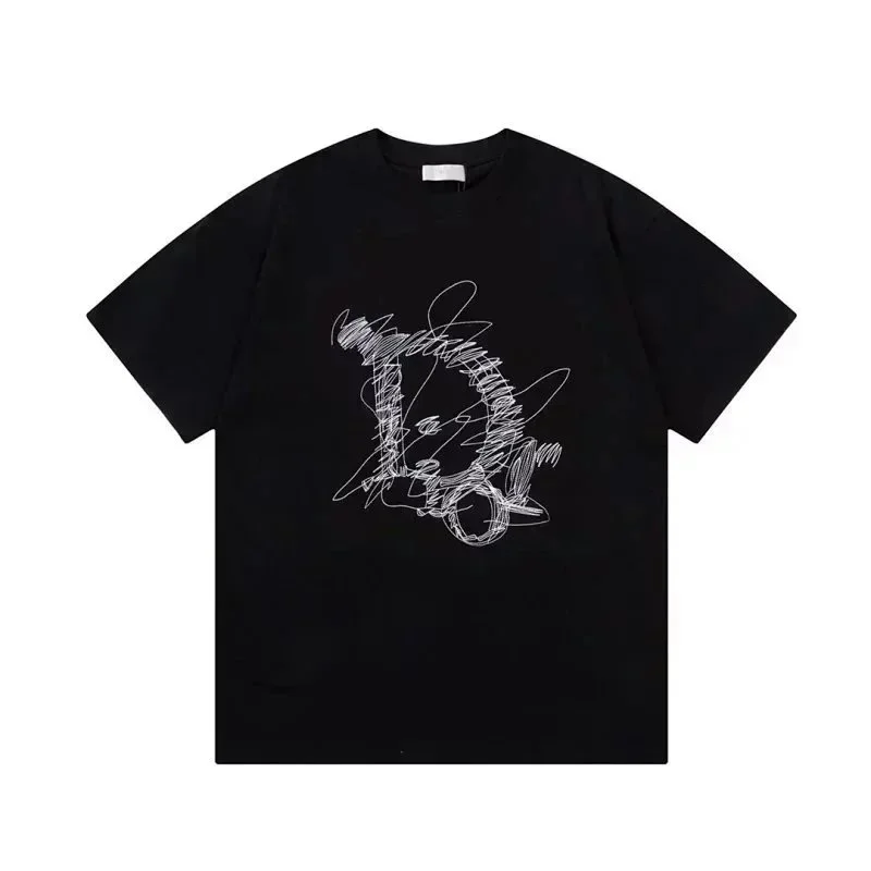 Dior Dior Graffiti Black T-Shirt