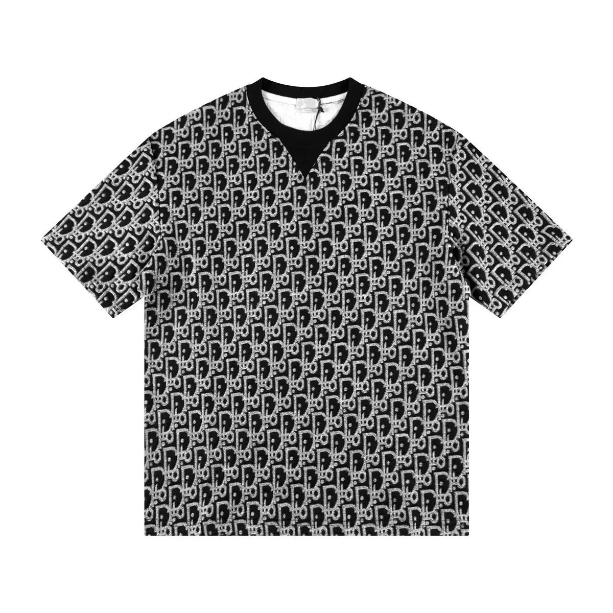 Dior Classic Logo Black & White T-Shirt