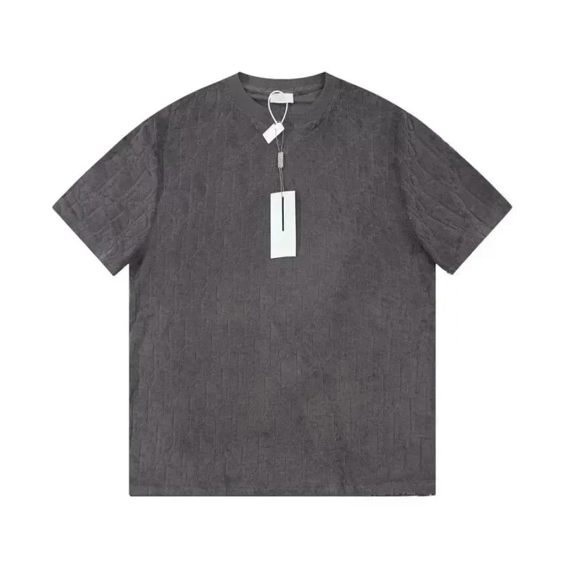 Solid Grey Cotton T-Shirt