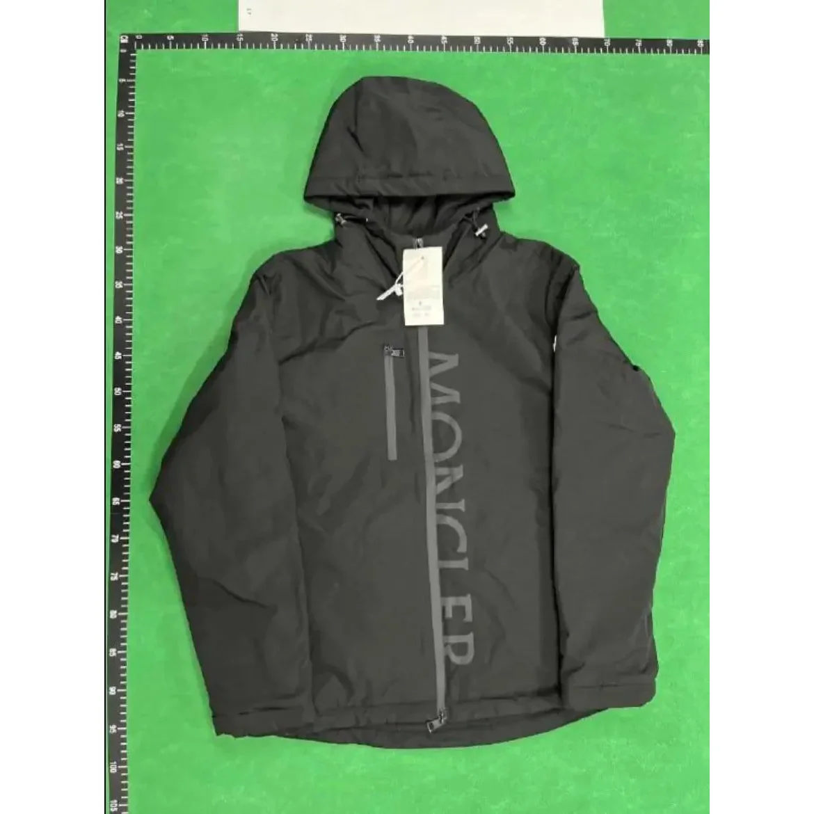 Moncler MC08 Black Hooded Jacket