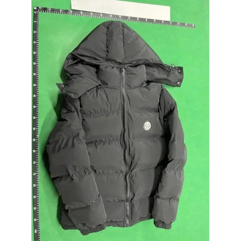 Black Puffer Jacket with Hood