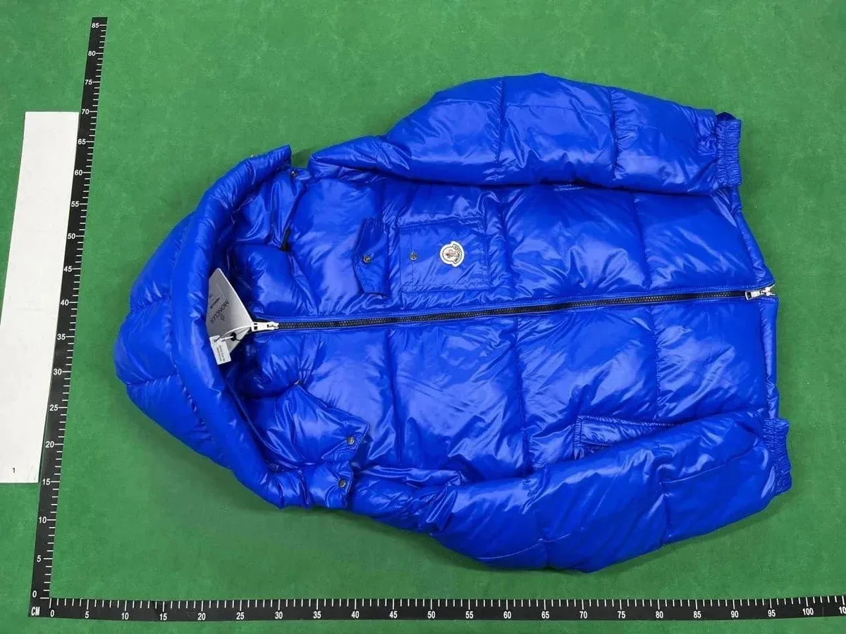 Moncler Maya Blue Puffer Jacket