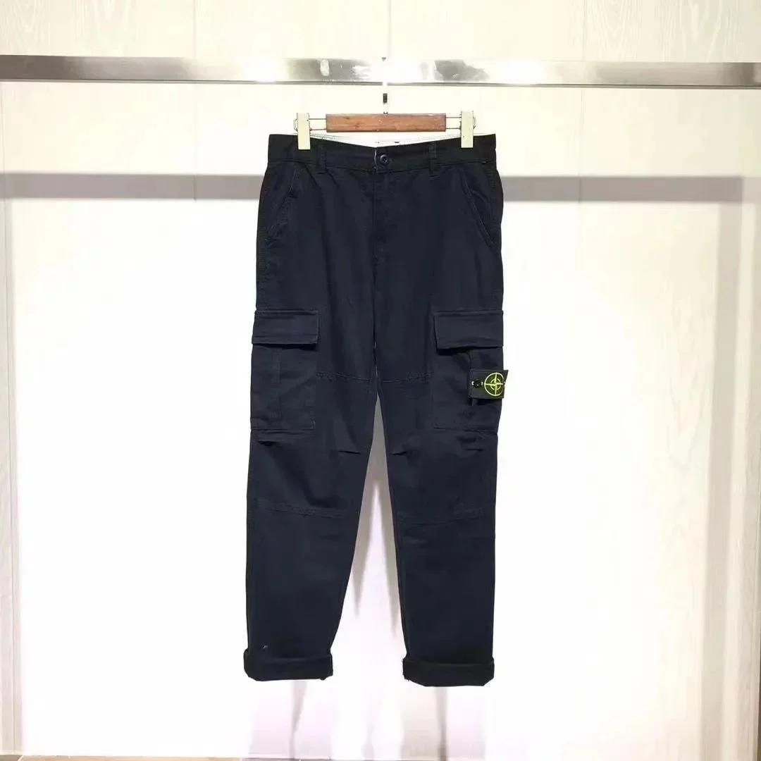 Stone Island 68-15 Black Cargo Pants