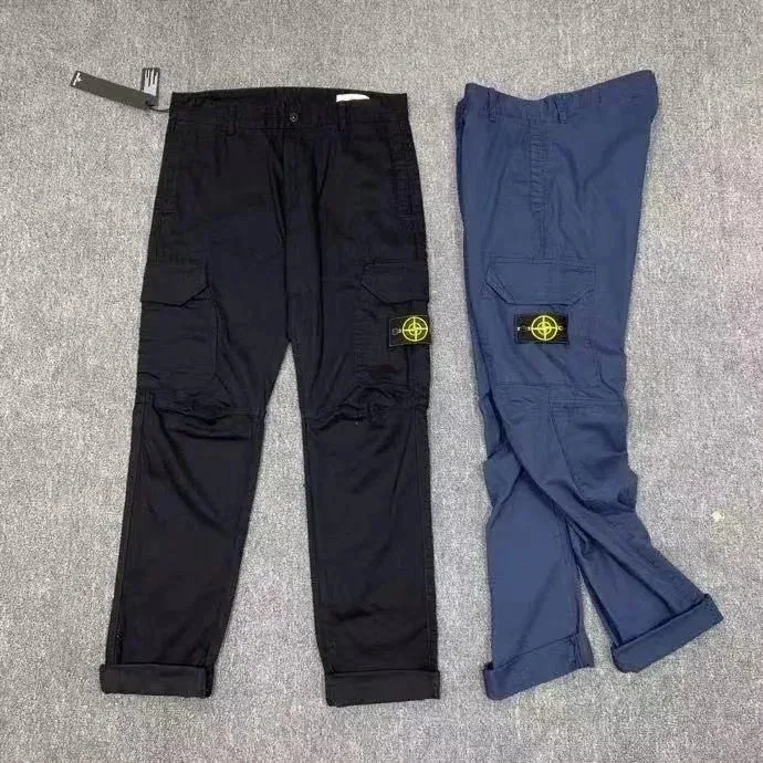 Stone Island 68-15 Navy Cargo Pants