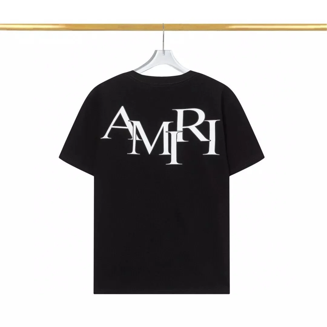 Amiri AMRI Logo Black T-Shirt