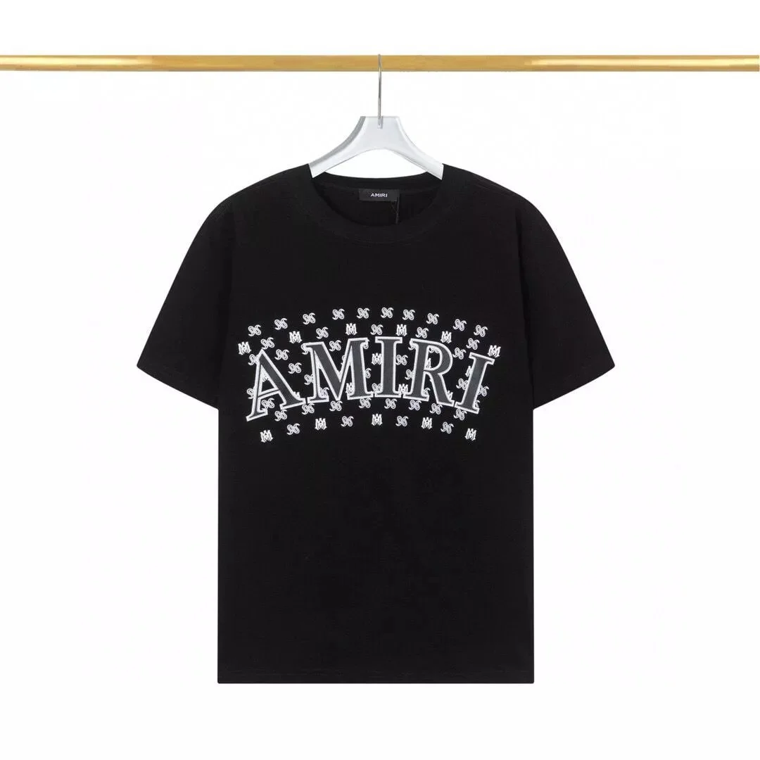 Amiri AMRI Logo Black T-Shirt