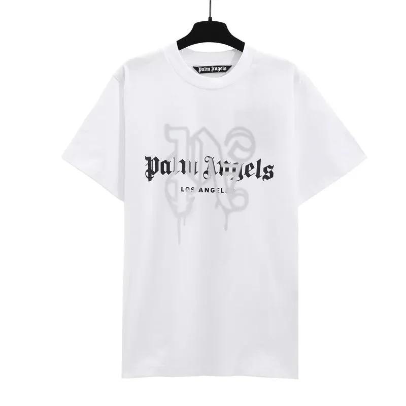 Palm Angels White Los Angeles T-Shirt