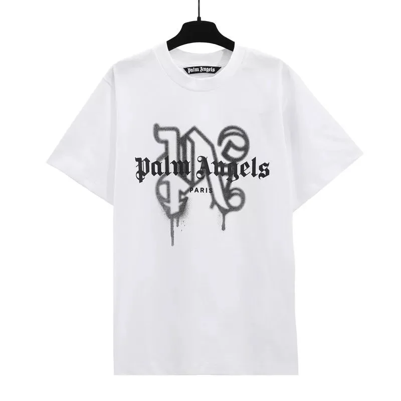 Palm Angels White N Print T-Shirt