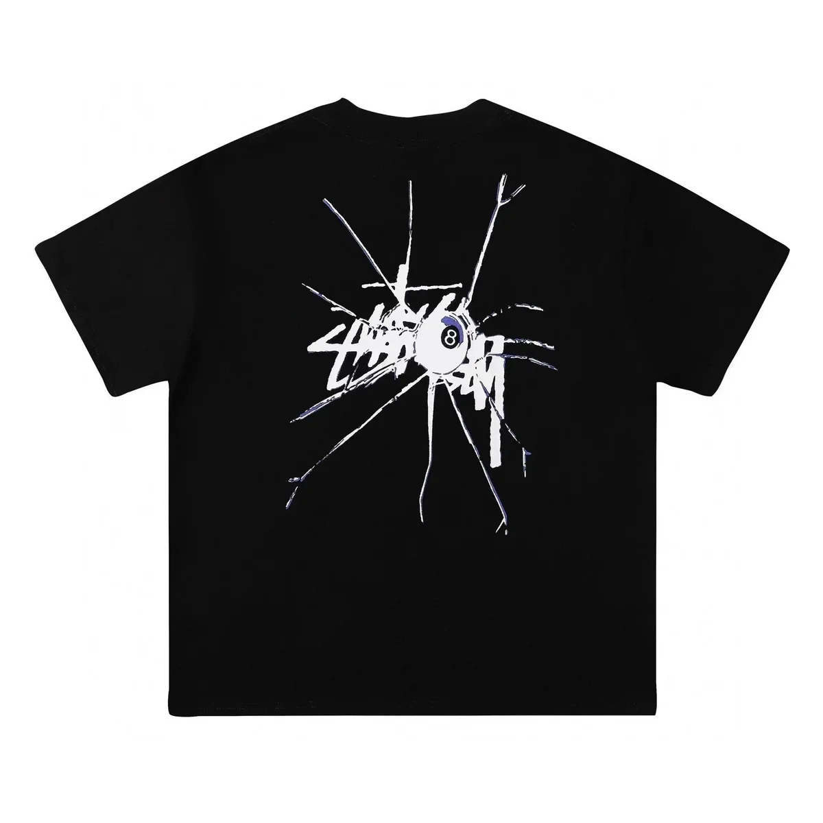 Stussy Stüssy Black White Graphic T-Shirt