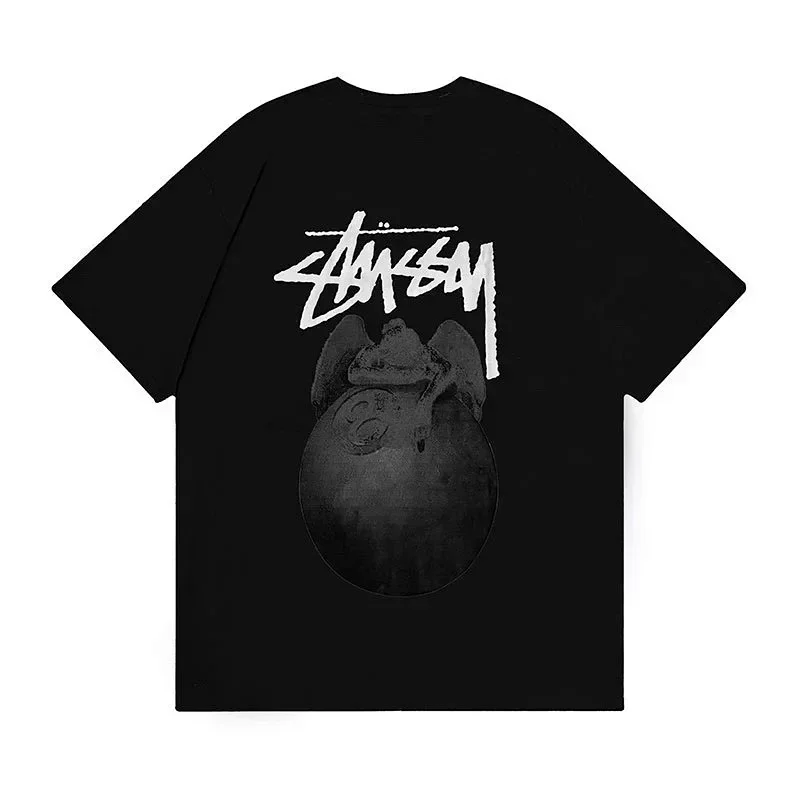 Stussy Stüssy Logo Black T-Shirt