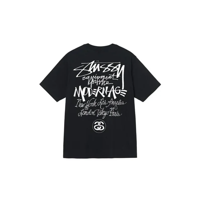 Stussy Stüssy Moderna Black T-Shirt