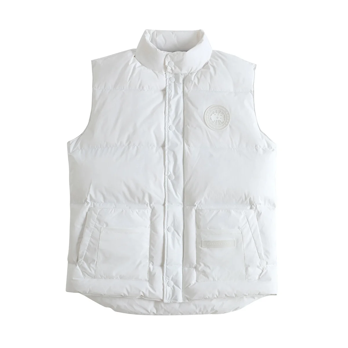 Canada Goose Chilliwack White Parka Vest