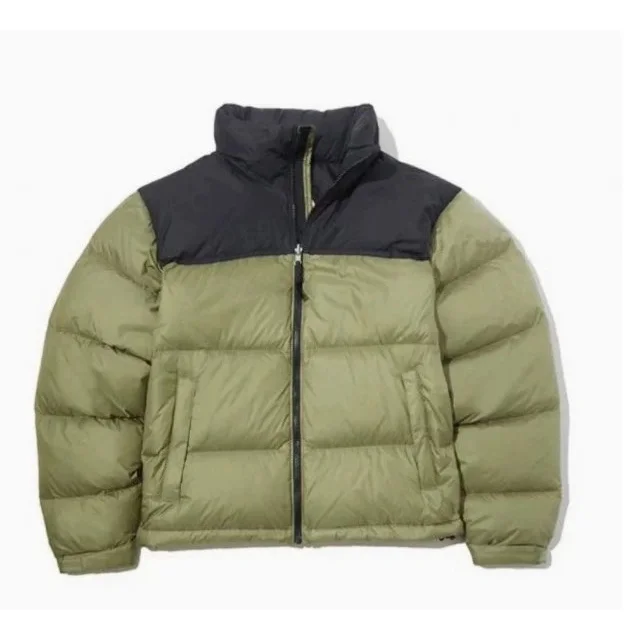 The North Face Nuptse Military Green Jacket
