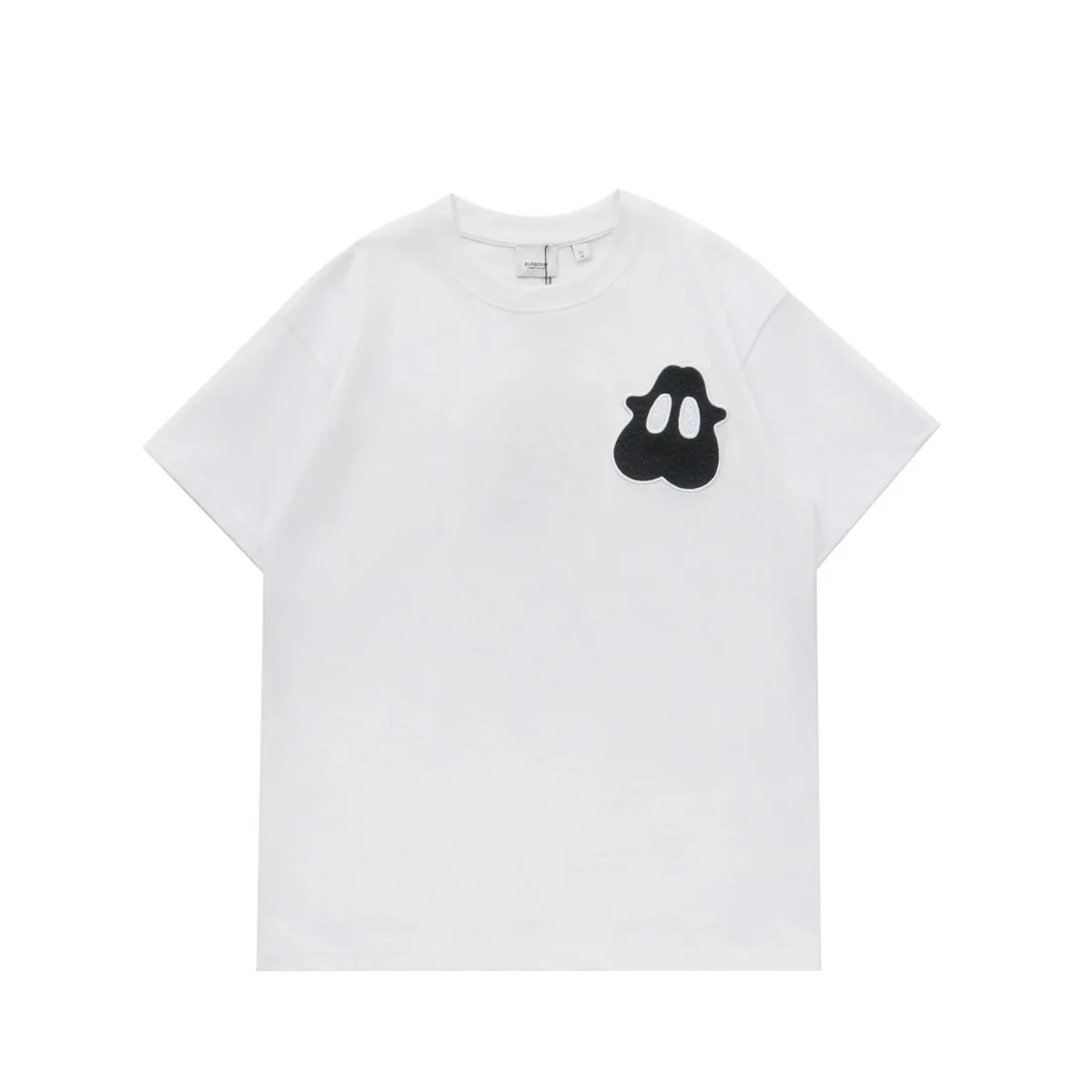 Burberry White Ghost Patch T-Shirt