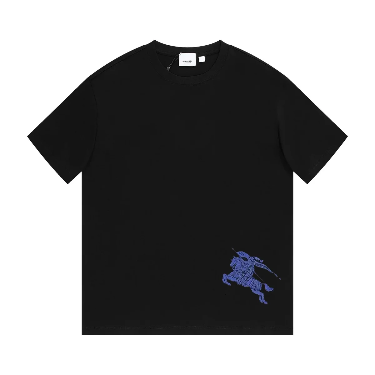 Burberry Black Blue Trooper T-Shirt